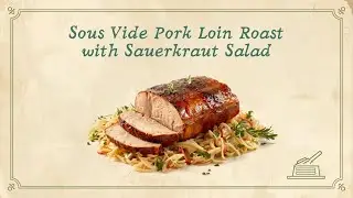 Sunday Pork Loin Roast with Sauerkraut Salad