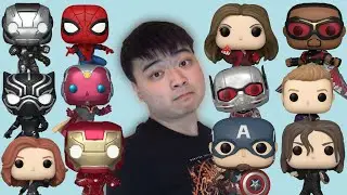 Assembling the Funko Captain America Civil War Build-A-Scene Set!