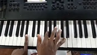 How to use Drop 2 passing chords to 4 and 5 on Key F and F# 