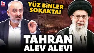 İran'da yüz binler sokağa döküldü! Elektrik ve internet kesildi! Hamaney için zorlu saatler!
