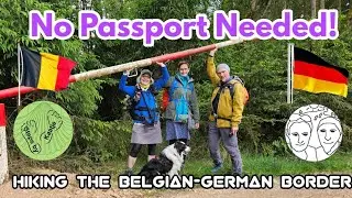 Hiking the Belgium - Germany Border | 40km in 2 Days | Border Trails, History and Hidden Valleys