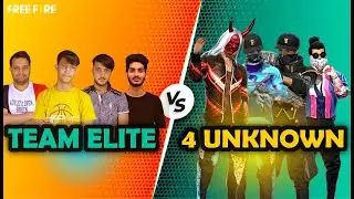 TEAM ELITE VS 4 UNKNOWN || CLASH SQUAD BATTLE || SNIPERGOD PAHADI OP GAMEPLAY || ROCKY & RDX FANCLUB