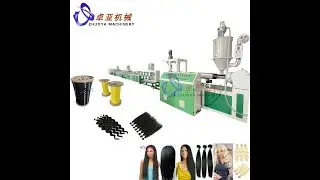 Synthetic Wig Human Hair Fiber Making Machine(Low Temperature and High Temperature)