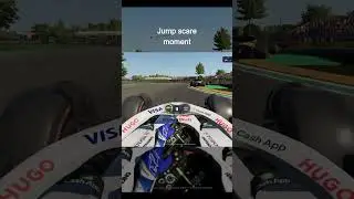 F1 25 Jump scare moment #gameplay #f1 #shorts #subscribe