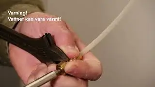 Hur avluftar jag tanken p&aring; en Qvantum QE?