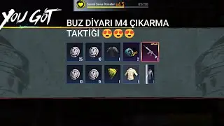 YENİ KLASİK SANDIK BUZ DİYARI M4 ÇIKARMA TAKTİĞİ 😍😍😍 #pubgmobile #pubg #bgmi #buzdiyarı 