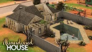THE SIMS 4: STRANGERVILLE | ABANDONED HOUSE | NO CC | Speed Build