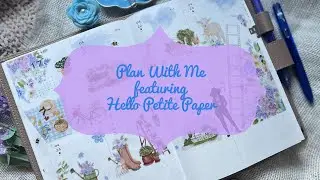 Hanks Diary Ours Planner Plan With Me ft. Hello Petite Paper