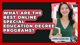 What Are The Best Online Special Education Degree Programs? - Aspiring Teacher Guide