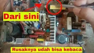 kerusakan yang sering terjadi pada tv tabung || belajar servis tv tabung