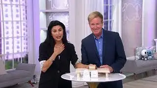 Diamonique's Disney Interlocked Minnie & Mickey Ring, Sterling on QVC
