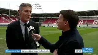 Interview de Vincent Merling avant le match Scarlets / Stade Rochelais