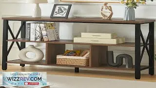 HOMBAZAAR Console Table Industrial Sofa Table with 3 Cubes Entryway Table with Engineered