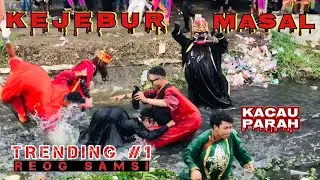 TRENDING splashed ‼️ Buta Kejebur Masal | Reog Samsi ( Trio Putra ) Art and culture