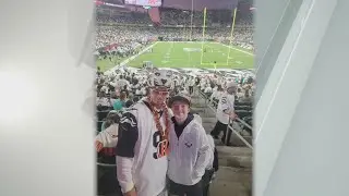 Bengals fan who went viral supporting Hamlin: 