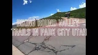 Biking Round Valley Trails Park City Utah