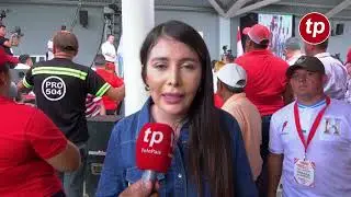 Salvador Nasralla continua con su campa&ntilde;a pol&iacute;tica en El Progreso, Yoro