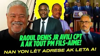 RAOUL DENIS JR AVILI CPT A AK TOUT PM FILS AIME NAN YON L&Egrave;T ADRESE AK LETA A, YO TOUT SE TR&Egrave;T