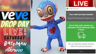 VeVe Drop Day LIVE - Gary Baseman AHRWOO Dolls Blind Box Digital Collectibles NFT Drop! Good Luck!!