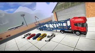 Cargo Plane Car Transporter 3D Android Gameplay HD