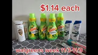 🔥Walgreens Deal Week cheap gain 11/3-11/9 first transaction $1.14 each
