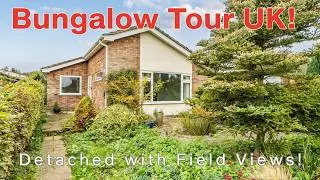 BUNGALOW TOUR UK  Open Views to Rear!  For Sale &pound;250,000 Bradenham, Norfolk, Longsons Agents.