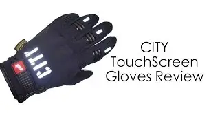 CITY touch screen motorcycle gloves from ebay review
