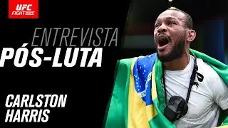 Entrevista p&oacute;s-luta com Carlston Harris | UFC Vegas 26