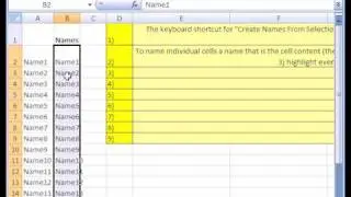 Excel Magic Trick #138: Names Cell If Name in Cell