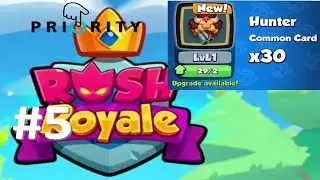Rush Royale TD PVP - Gameplay Walkthrough Part 5 - Unlocked Hunter (iOS, Android)