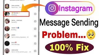 Instagram Messages Sending Problem Today || Instagram Message pending problem solved