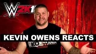 Kevin Owens reacts to WWE 2K18 cover Superstar Seth Rollins