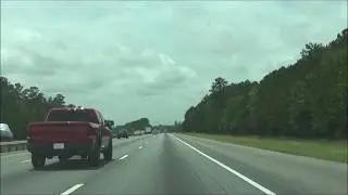 Georgia - Interstate 95 South - Mile Marker 70 to 60