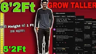 How I Increase My Height with BAD Genetics | NATURALLY After 21-22 |HINDI