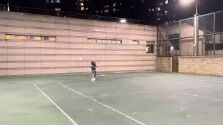 Forehand practice 