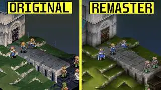 Final Fantasy Tactics: The Ivalice Chronicles &mdash; ремастеринг против классики | Сравнение графики н...