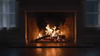 5 Hours Fireplace Jazz Piano | Crackling Fire Sounds • 🎹Cozy Night Ambience for Sleep, Relax & Study