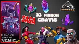 INCURSIONES SAGA GUERRA DE LOS FUNDADORES GUIA 100% | MCOC 