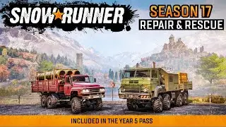 SEASON 17 Repair and Rescue SIMULATOR OF ROAD ABSURDITY 🛑 #snowrunner #roadcraft #mudrunner