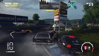 Wreckfest 25.04.05 Warwagon Rumble Race - Fire Rock Raceway Short Circuit Reverse