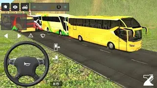 BUS SIMULATOR INDONESIA | Luxury Bus 🚍 Driving 👨‍✈️ | New Euro Coach Bus | Android Gameplay Bus 2024