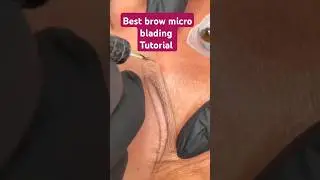 Best brow micro blading tutorial #brow#eyebrow #micro#blade#tutorial #youtube