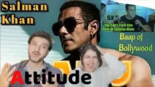 Salman Khan Full Attitude Videos 😈🔥| Pakistani Reaction on Salman Khan Angry Moments😠