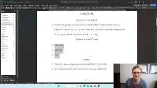 Complaint Drafting 101 for Plaintiffs' Attorneys: Using Styles in Microsoft Word