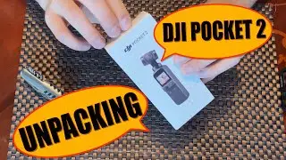 DJI POCKET 2 РАСПАКОВКА | ЛУЧШАЯ КАМЕРА ДЛЯ ВЛОГОВ 2021 | 4 Микрофона 4к 60ФПС и многое другое!