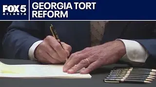 Kemp signs tort reform legislation into law | FOX 5 News
