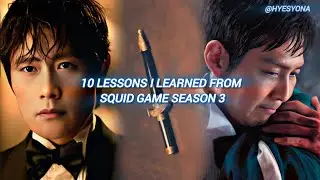 10 life lessons I learned from squid game season 3