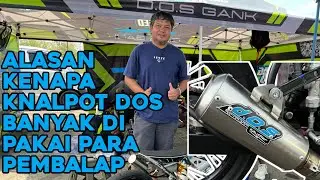 INI DIA, KENAPA KNALPOT DOS MENDOMINASI DI KALANGAN PARA PEMBALAP DRAGBIKE#dosmuffler #knalpotracing