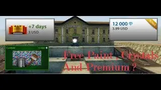 Tanki Online |Free Crystals , Premium And Paint !?