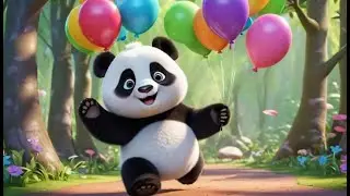 Panda&rsquo;s Spinning Song 🐼🎵 | Fun Action Nursery Rhyme for Kids | Playful Sing Along